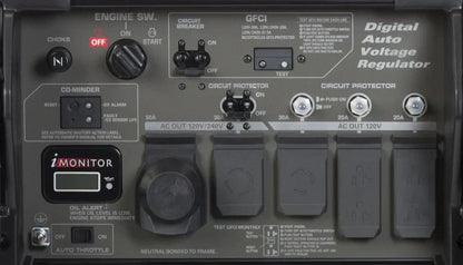 Honda EB10000 10000Watt Industrial Generator with CO-MINDER Sensor