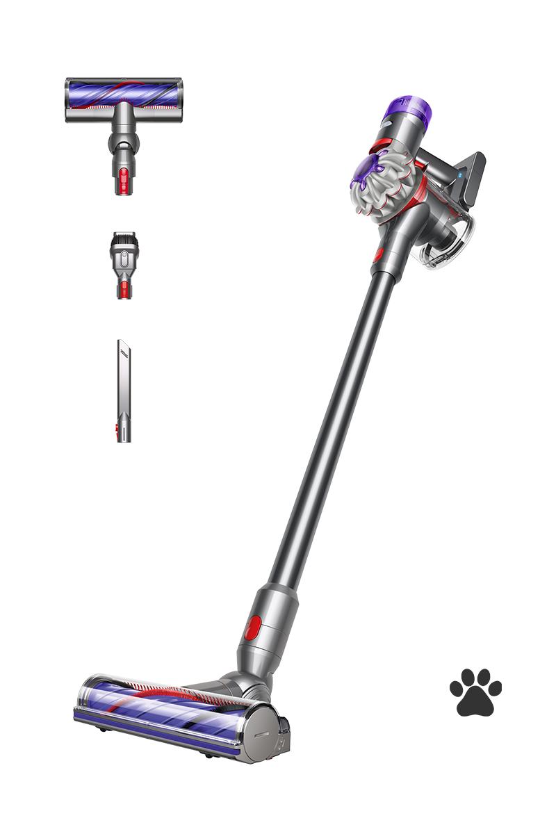 Dyson V8 Absolute Cordless Vacuum Cleaner | Powerful & Lightweight | Silver/Yellow & Silver/Nickel
