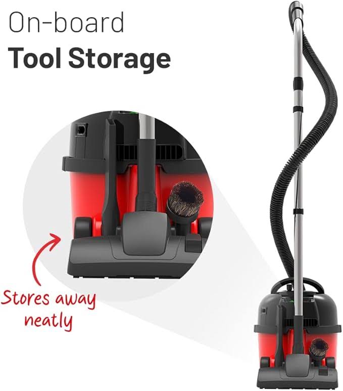 Henry Xtra HVX-200/A2 Bagged Cylinder Vacuum – Numatic