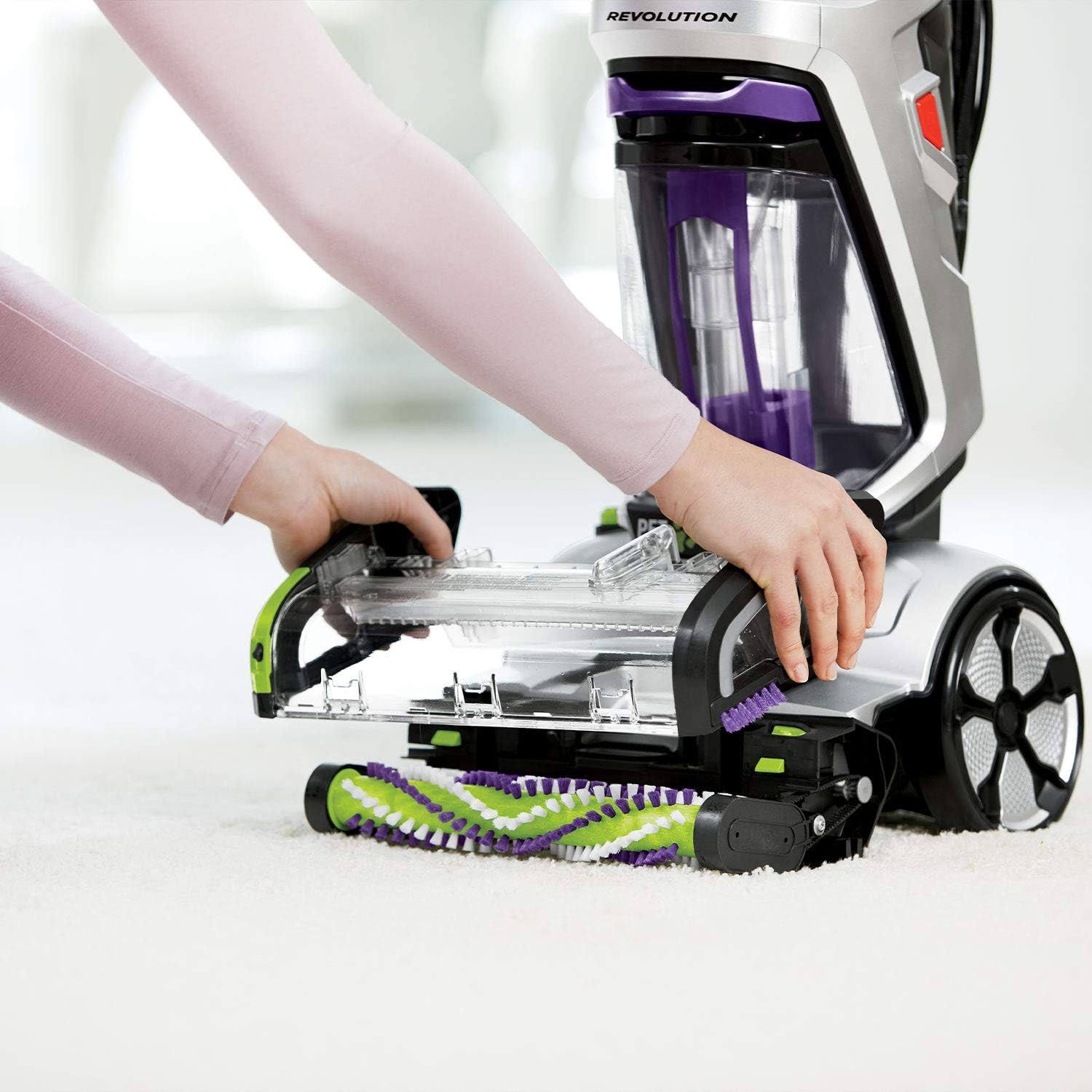 BISSELL ProHeat 2X Revolution Pet Pro Carpet Cleaner – Purple/Black